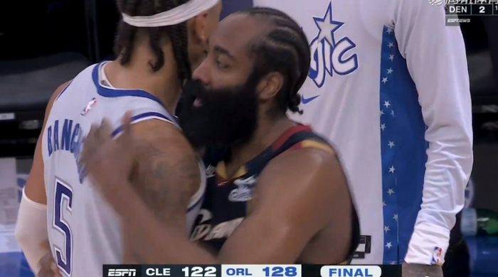 哈登：我拿命保证！呃…登哥的命不值钱！不值钱！|骑士|詹姆斯·哈登|魔术|奥兰多魔术队|克利夫兰骑士队_新浪体育_新浪新闻